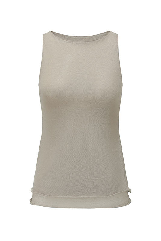 SWAYING 25 Early Autumn Two-piece Tank Vest SW-SW25PF1T05C2-HL Gray Green